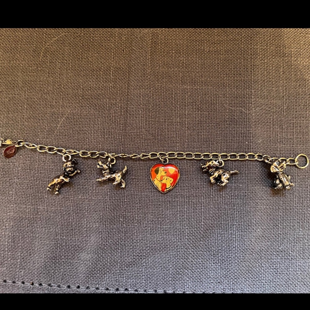 Vintage 101 Dalmations Charm Bracelet